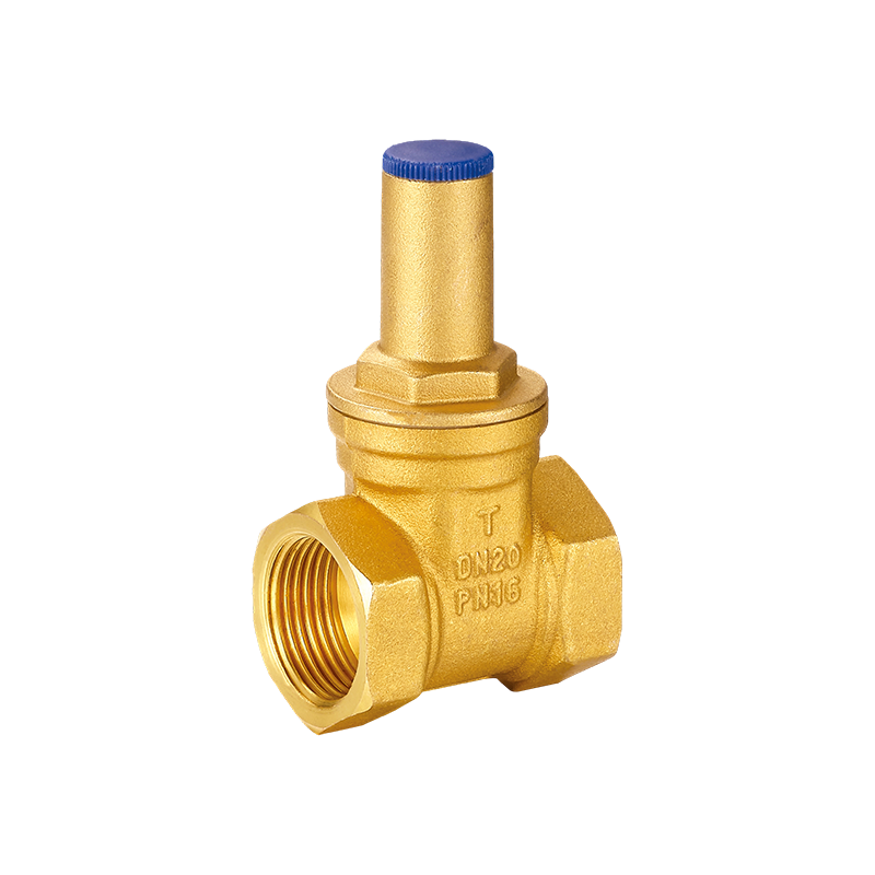 Válvula de compuerta de latón mecánica carible YH-102