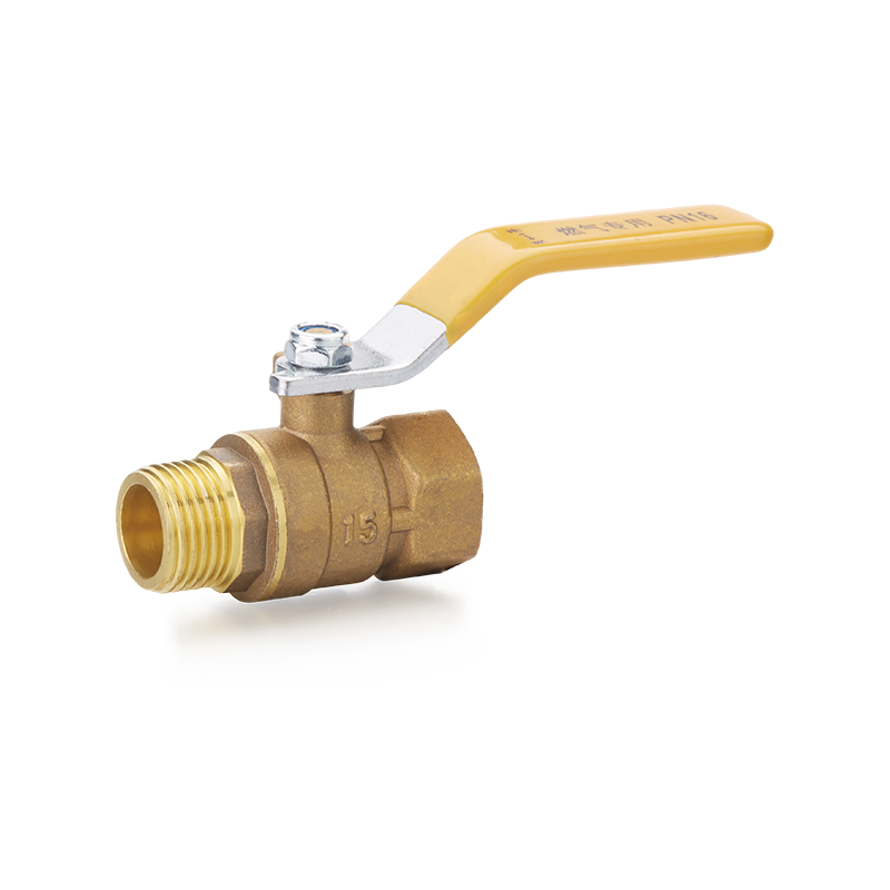 Válvula de bola de latón YH-202 con mango largo （F/M）