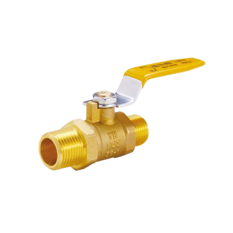 Válvula de bola de latón YH-221 con mango largo （M/M）